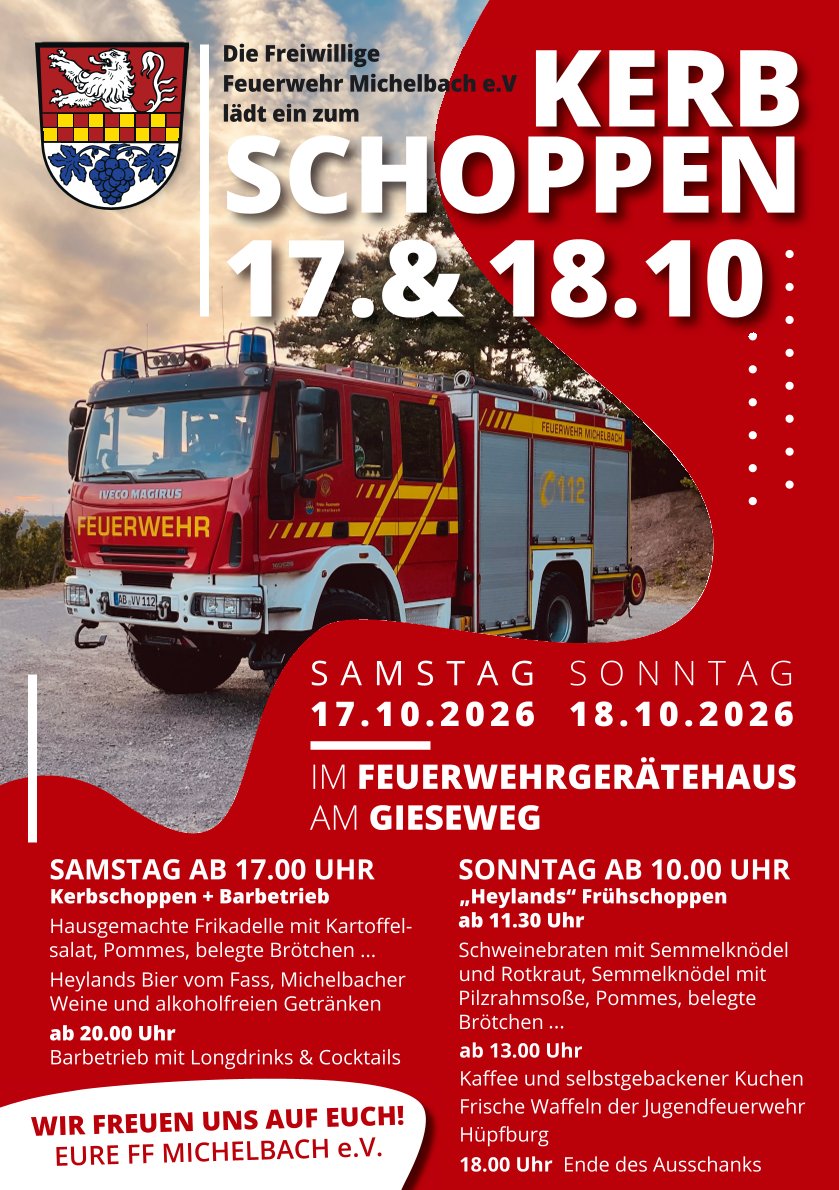 FF Michelbach Kerbschoppen 2026
