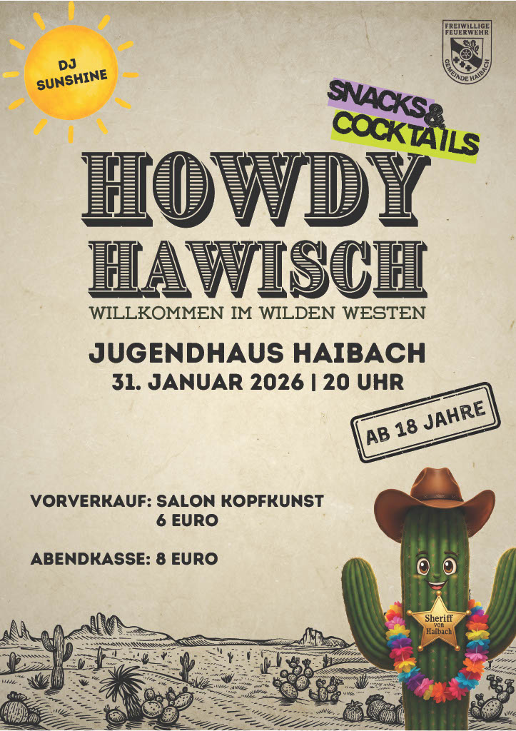 Faschingsparty FF Haibach 2026