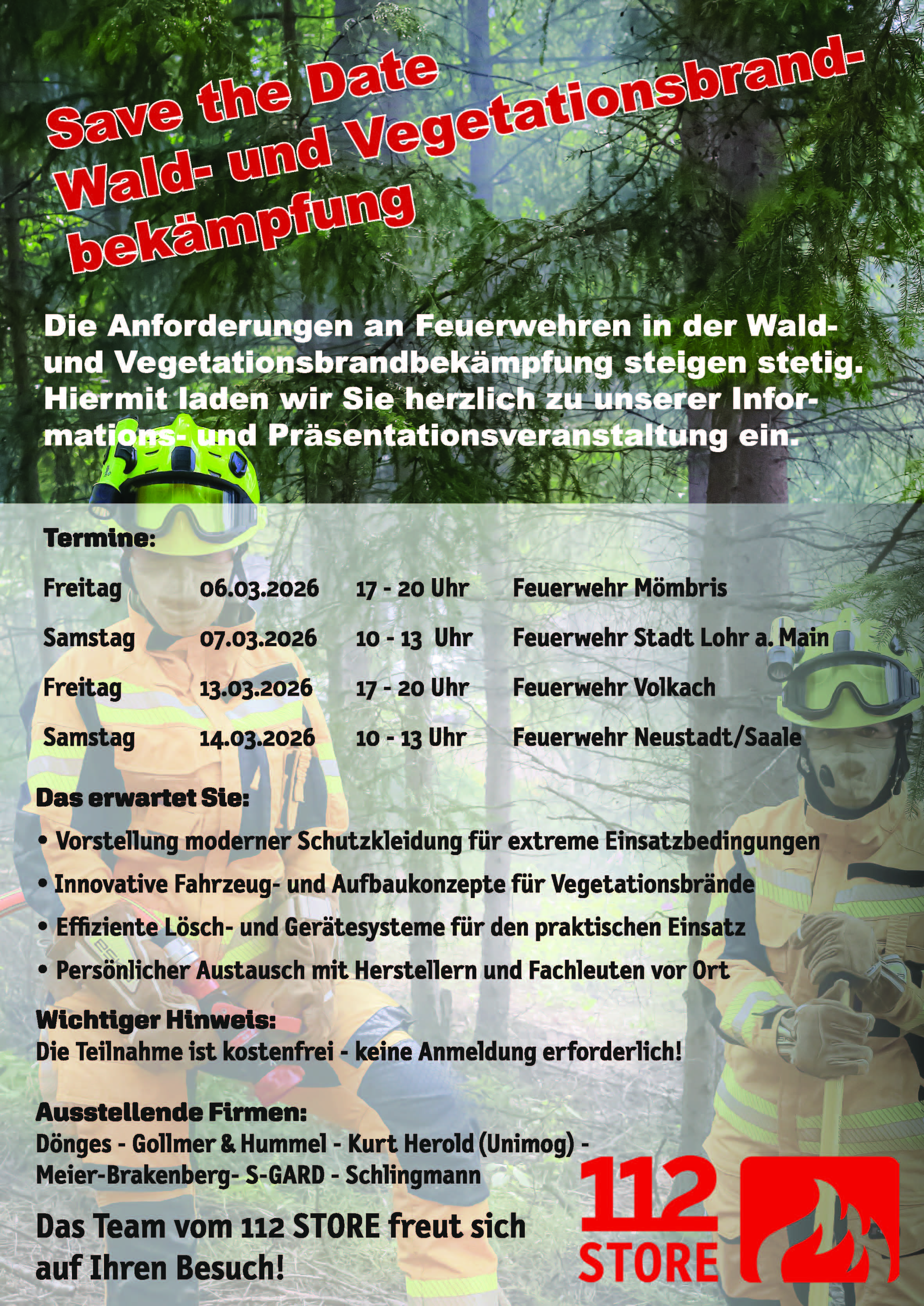 Flyer Waldbrand Seite 1