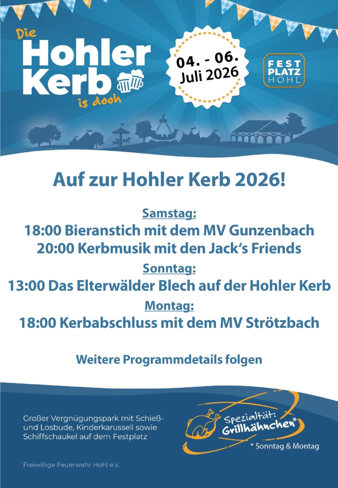 Hohler Kerb
