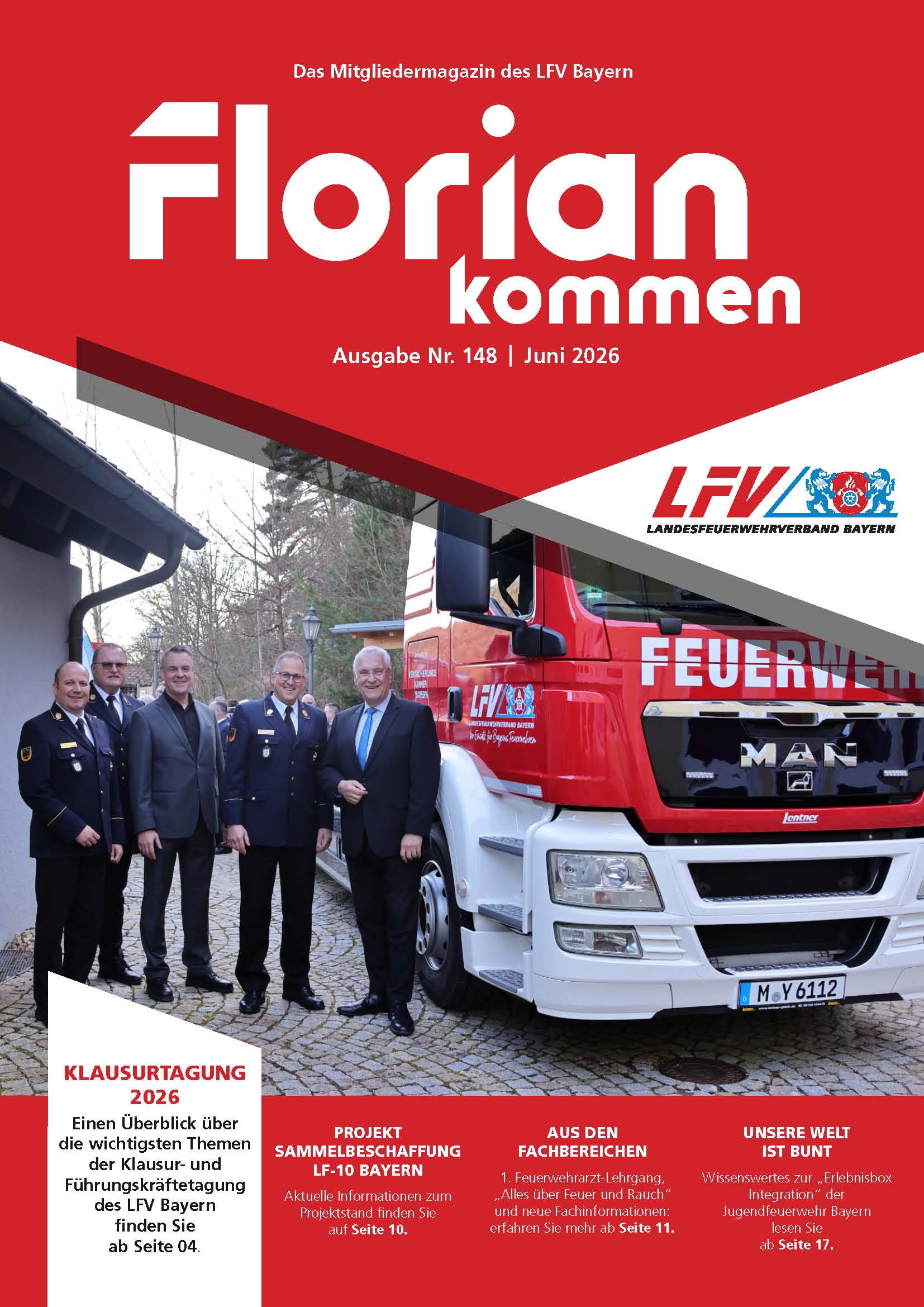 Seite 1 aus Florian kommen Ausgabe Nr 148 aus 06 2026