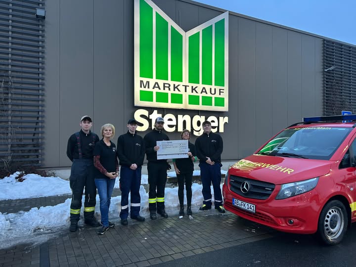 Spende Jugendfeuerwehr Karlstein