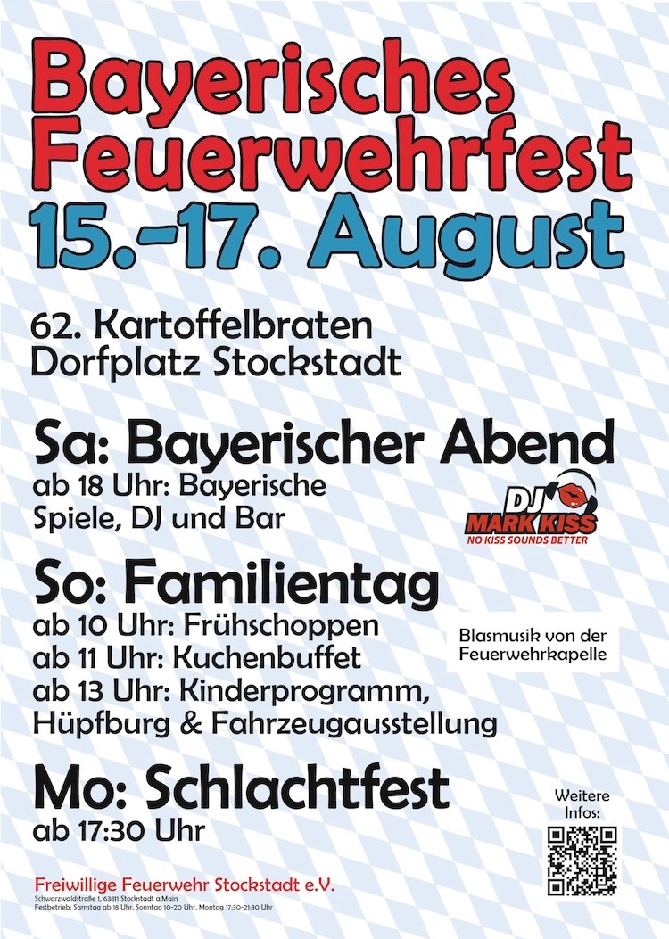 Stockstadt Feuerwehrfest 2026