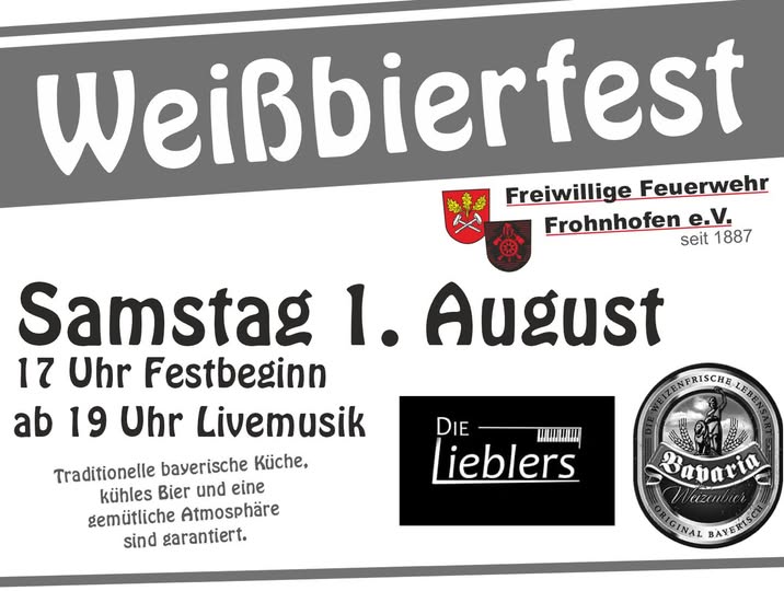 Weisbierfest Frohnhofen