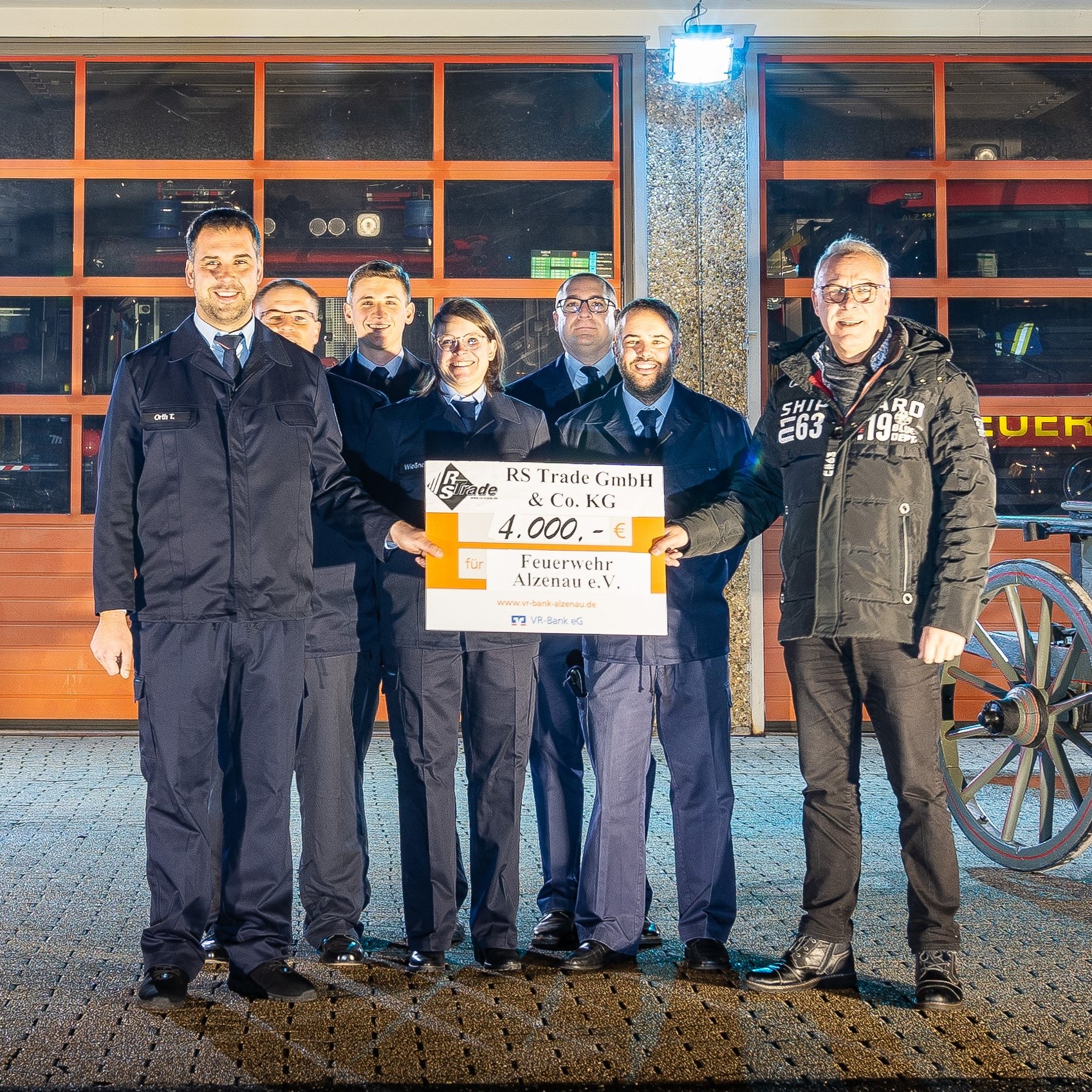 Spendenübergabe Feuerwehr Alzenau 02 2024